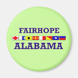 Imã Fairhope Flag Magnet