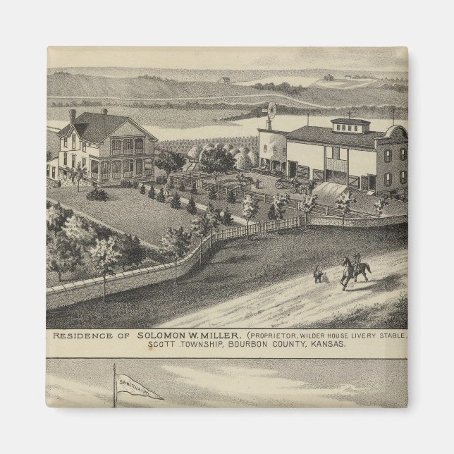 Imã Fairview Fazenda e Sanitarium, Kansas (Frente)