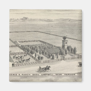 Imã Fairview res, ranhuras