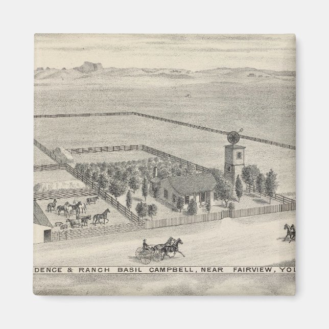 Imã Fairview res, ranhuras (Frente)