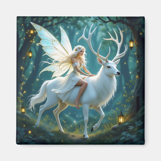Imã Fairy and White Deer Magical Forest (Frente)