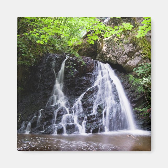 Imã Fairy Glen waterfall, Rosemarkie, Scotland Magnet (Frente)
