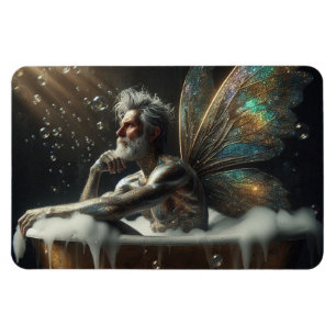 Ímã Fairy King toma banho