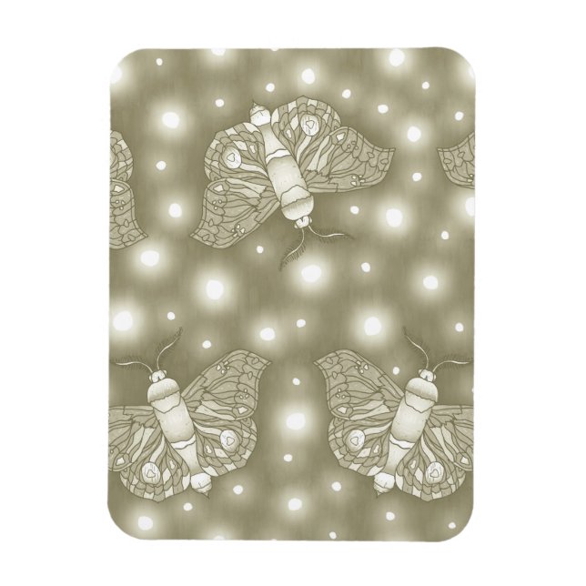 Ímã Fairy Moths (Vertical)