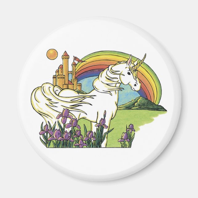 Imã Fairytale Unicorn (Frente)