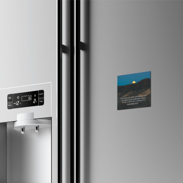 Imã Faith Desert Collection – Jeremiah 33:3  (Criador carregado)