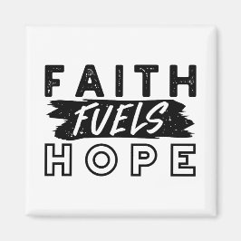 Imã Faith Fuels Hope Quote – Uplifting Christian Art