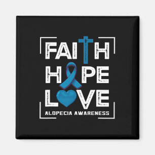 Imã Faith Hope ama Alopecia Consciência 1