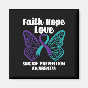 Imã Faith Hope ama Borboleta Suicida Prevenção
