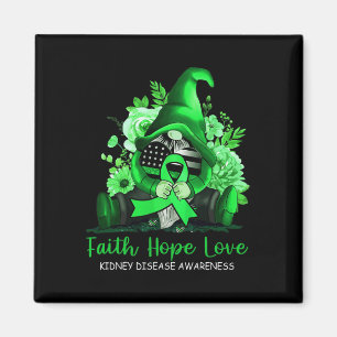 Imã Faith Hope ama Doença Renal Sensibilização Gnomo