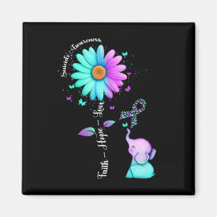 Imã Faith Hope ama elefante girassol suicídio Awarene
