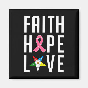 Imã Faith Hope Ama O Cancer Da Mãe Da Estrela Oriental