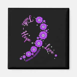 Imã Faith Hope Love Overdose Awarness Flower W