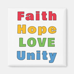 Imã Faith Hope Love Unity 