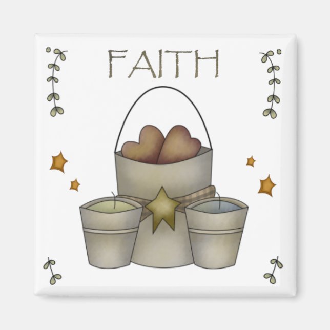 Imã Faith Magnet (Frente)