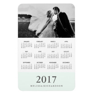 Ímã Faixa de Casa de Pastel   Calendário de Fotografi
