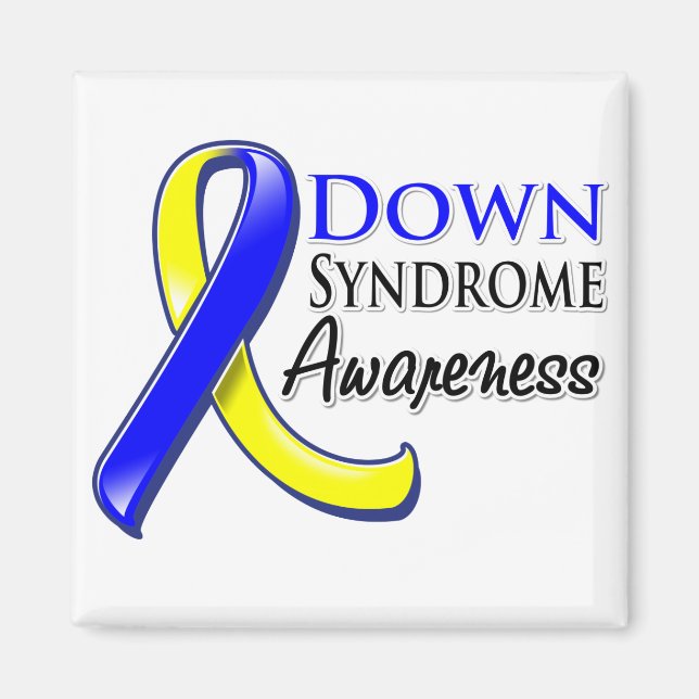 Imã Faixa de Sensibilização da Síndrome de Down (Frente)