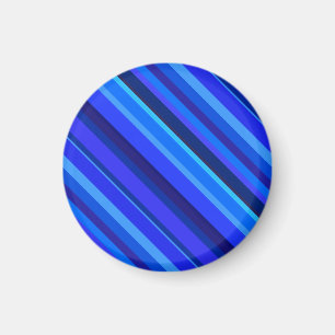 Imã Faixa diagonal azul