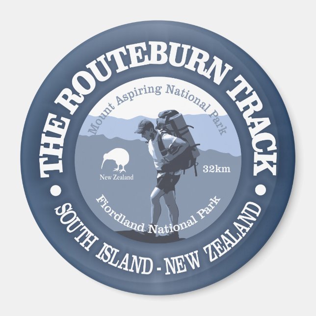 Imã Faixa Routeburn (Frente)