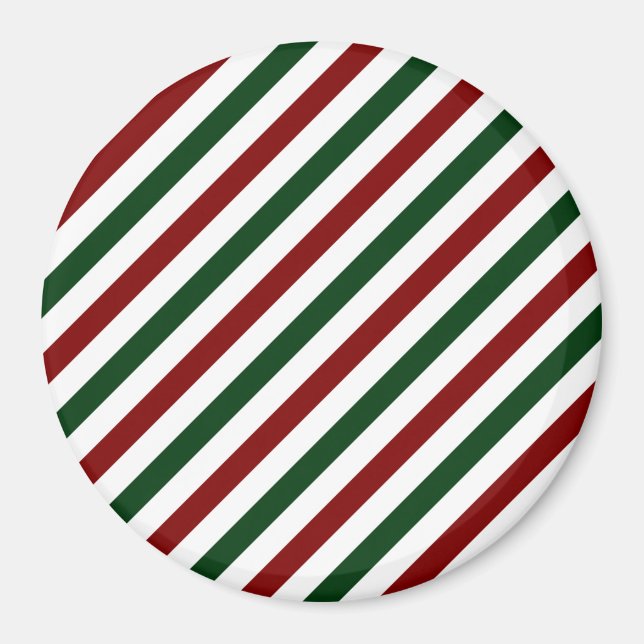 Imã Faixas de Natal Personalizáveis (Frente)