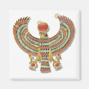 Imã Falcão egípcio antigo peitoral