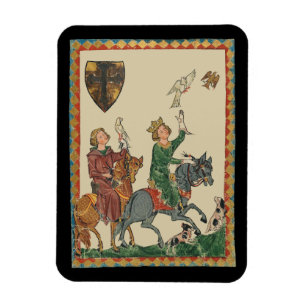 Ímã Falcoaria, Códice Manesse do Século XIV
