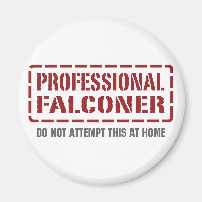Imã Falconer Profissional (Frente)