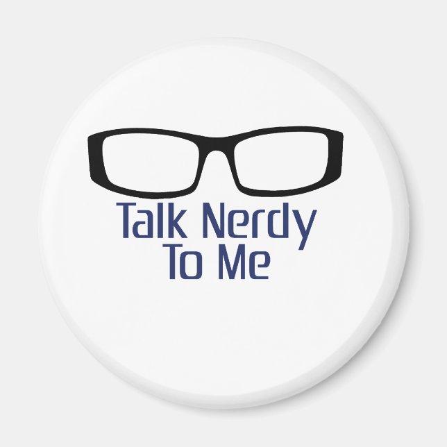 Imã Fale Comigo Com Nerdy (Frente)