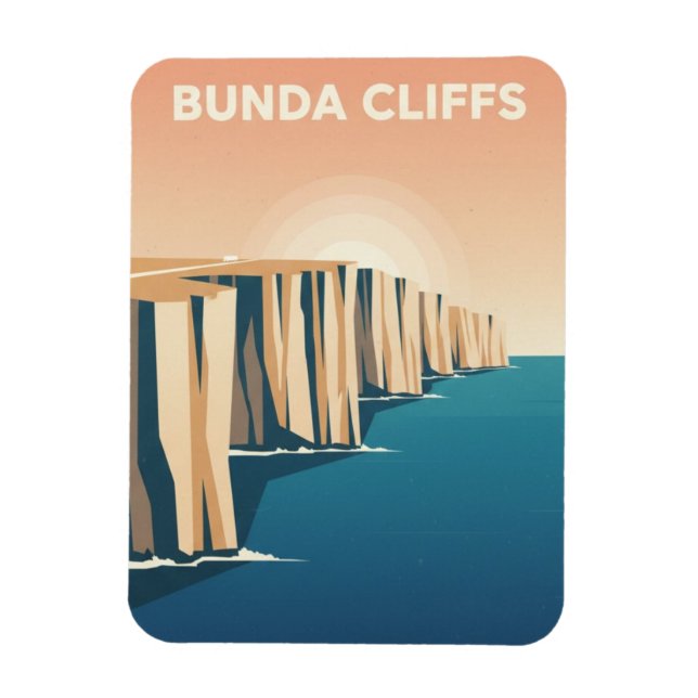 Ímã Falésias de Bunda Austrália (Vertical)