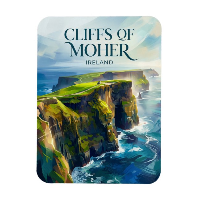 Ímã Falésias de Moher Irlanda (Vertical)