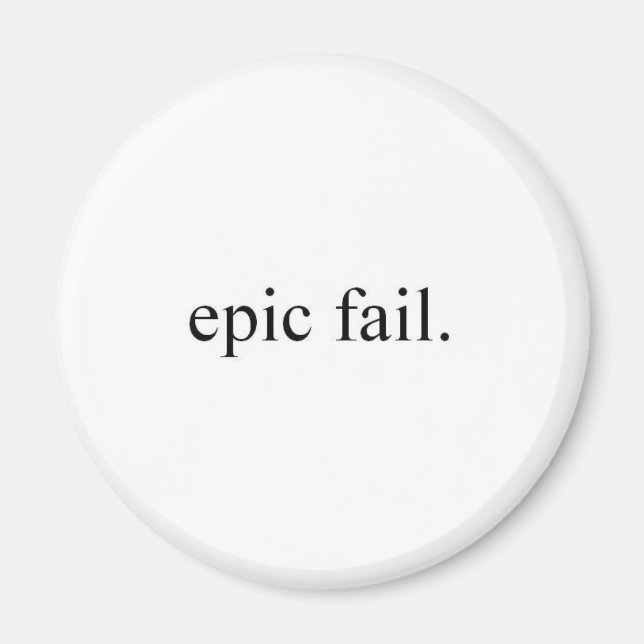 Imã falha épica. (Frente)