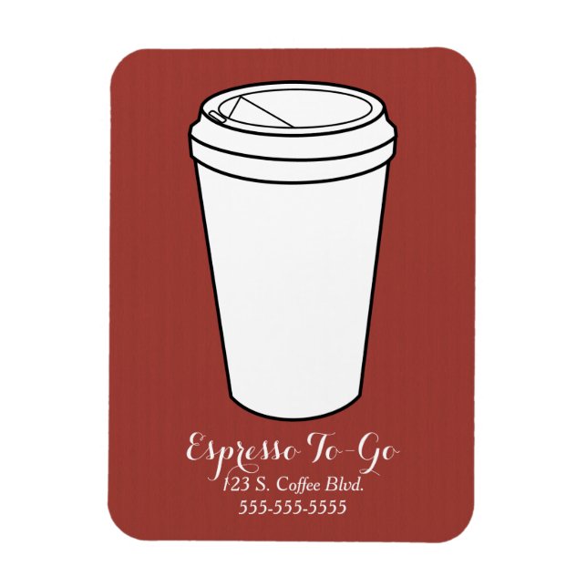 Ímã Falhas de confiança de negócios do Espresso To Go (Vertical)