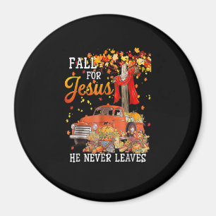 Imã Fall For Jesus He Never Leaves Cross Jesus Christi
