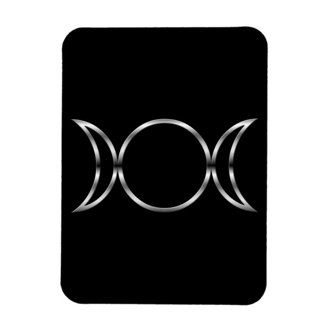 Ímã Falln Pagan Triple Goddese Symbol (Vertical)