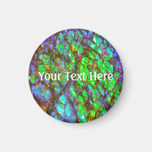Imã Falln Peacock Ammolite