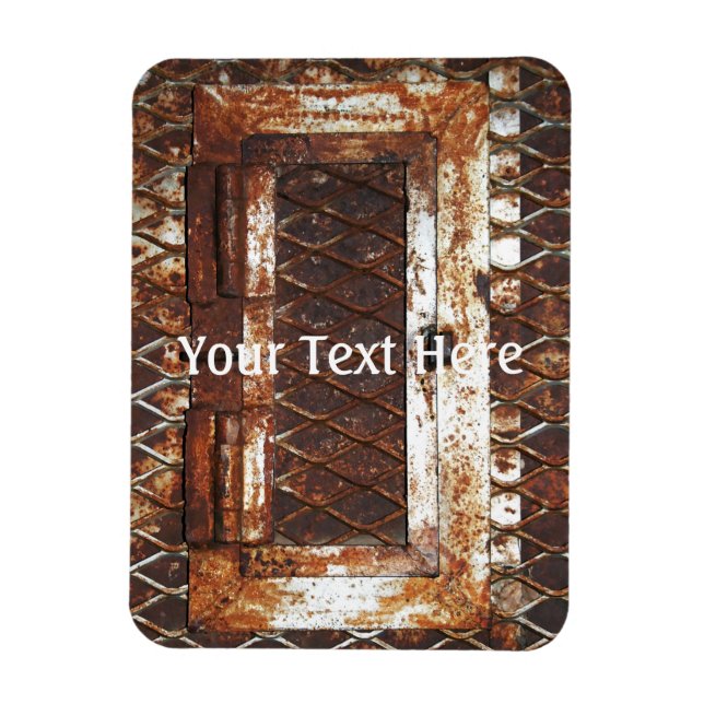 Ímã Falln Rusted Window (Vertical)