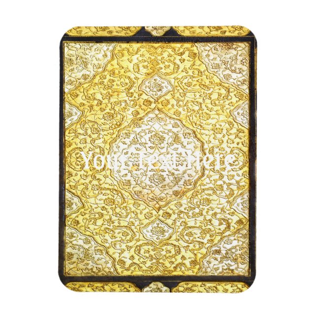 Ímã Falln Sagrado Dourado (Vertical)