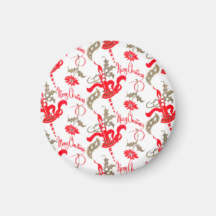 Imã Falln Vintage - Velas de Natal Feliz