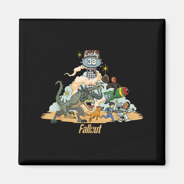 Imã Fallout - Nova Vegas  (Frente)