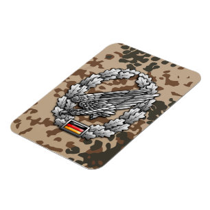 Ímã Fallschirmjägertruppe Barettabzeichen