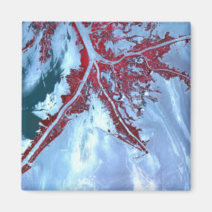 Imã Falsa cor satélite