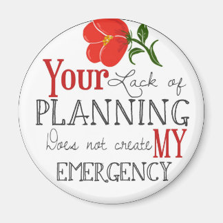 Imã Falta de ímã de planejamento