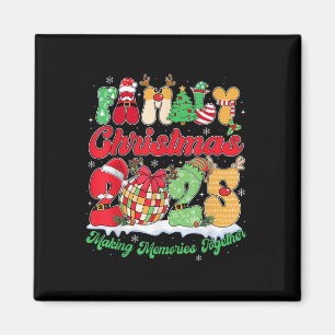 Imã Família 2025 Papais noeis da Equipe de Natal Elf S
