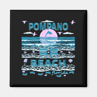 Imã Família Amorosa de Golfinho Fofo Pompano Beach Fl