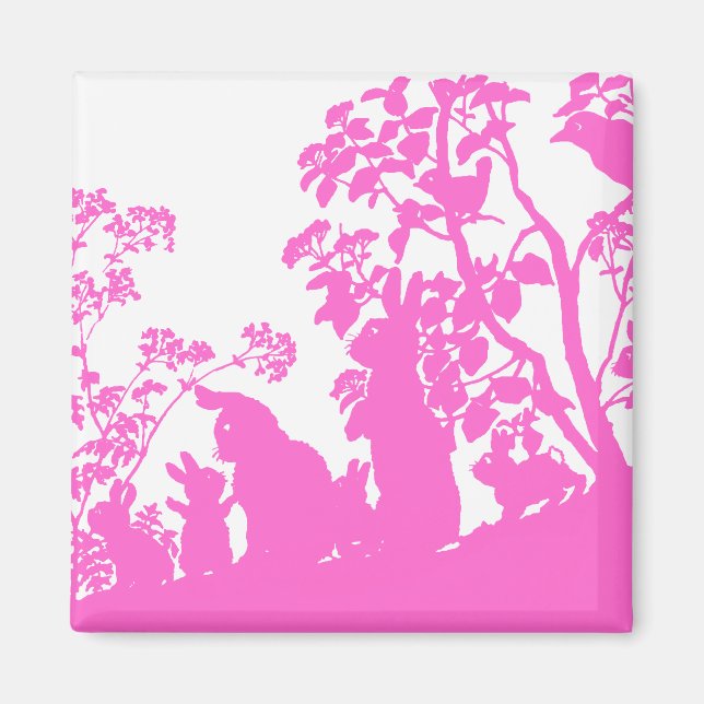 Imã Família Bunny (Frente)