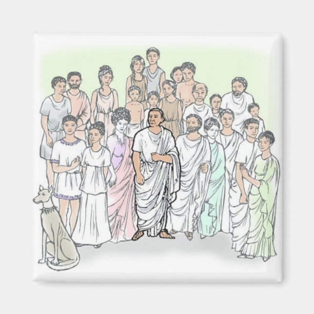 Imã Família Caecilii (Frente)