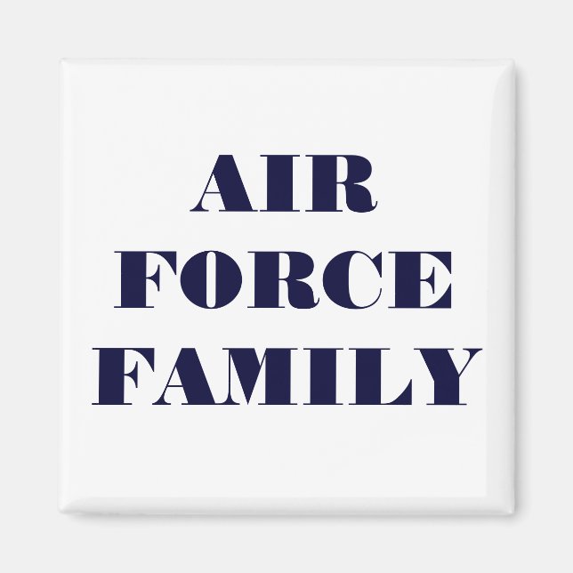 Imã Família da Força Aérea Magnet (Frente)