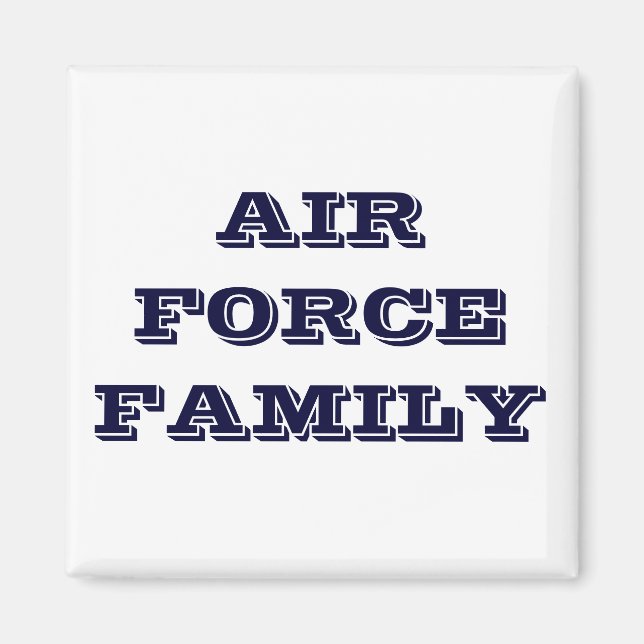 Imã Família da Força Aérea Magnet (Frente)