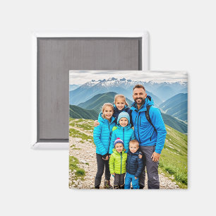 Imã Família de Fotografias Personalizada 1