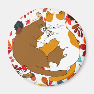 Imã Família de Gatos Cujos